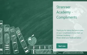 Stranraer Academy Feedback Form